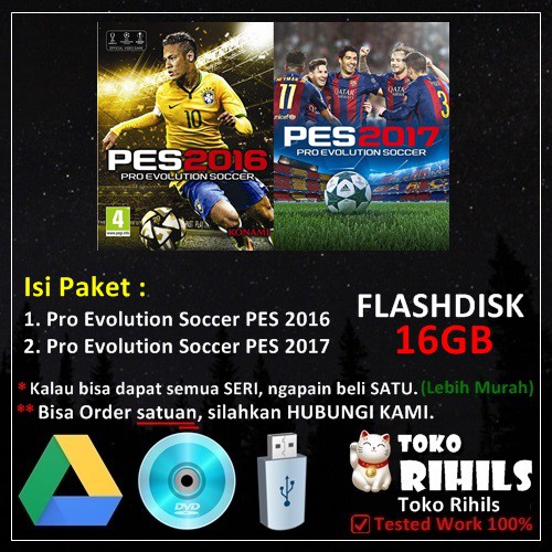 PES 2016 dan 2017 Game PC Laptop