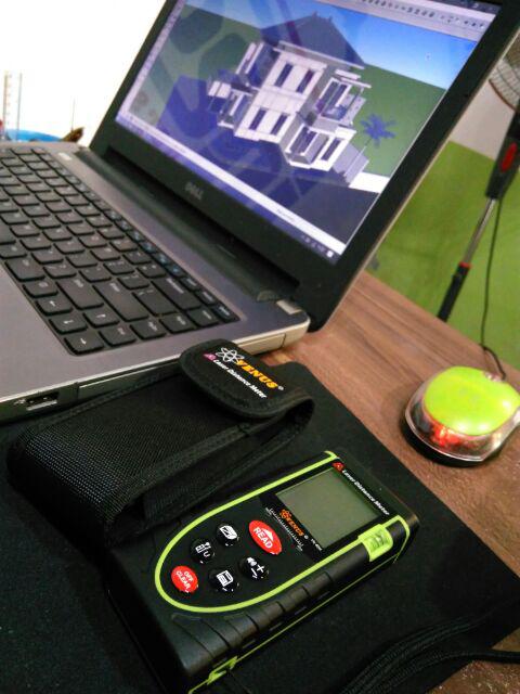 Venus Laser Distance Meter Meteran Digital 40 Meter Vn-40m