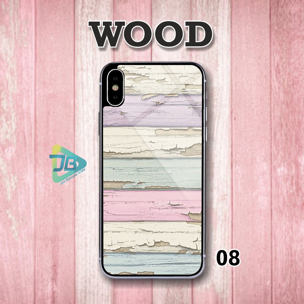 Hardcase 2D glossy WOOD samsung M11 M21 M30S M31 S6 S6 EDGE S7 S7 EDGE S8 PLUS S9 S9 PLUS JB2138