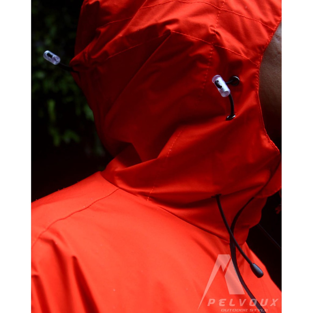 Thomgear Pelvoux Norris Rain Jacket Waterproof Windproof Jaket Tahan Air Norris Thomgear