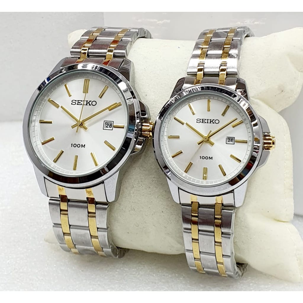 Jam Tangan SEIKO Couple Anti Air | Jam Tangan Pria Wanita Bisa satuan /COD / Terbaru/Terlaris