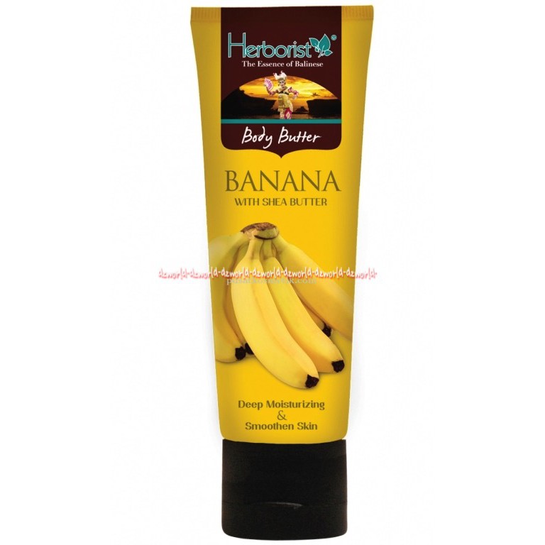 Herborist Body Butter Banana Zaitun Deep Moisturizing 80gr Herboris