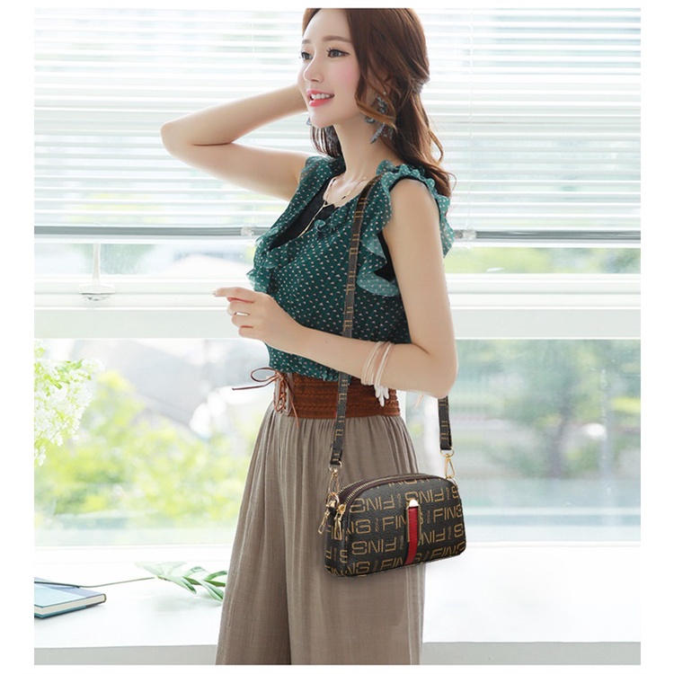 Tas Selempang Wanita Fashion Korean Style Tas Bahu Cewek Tas Import Sling Bag Women PU Satu7an T281