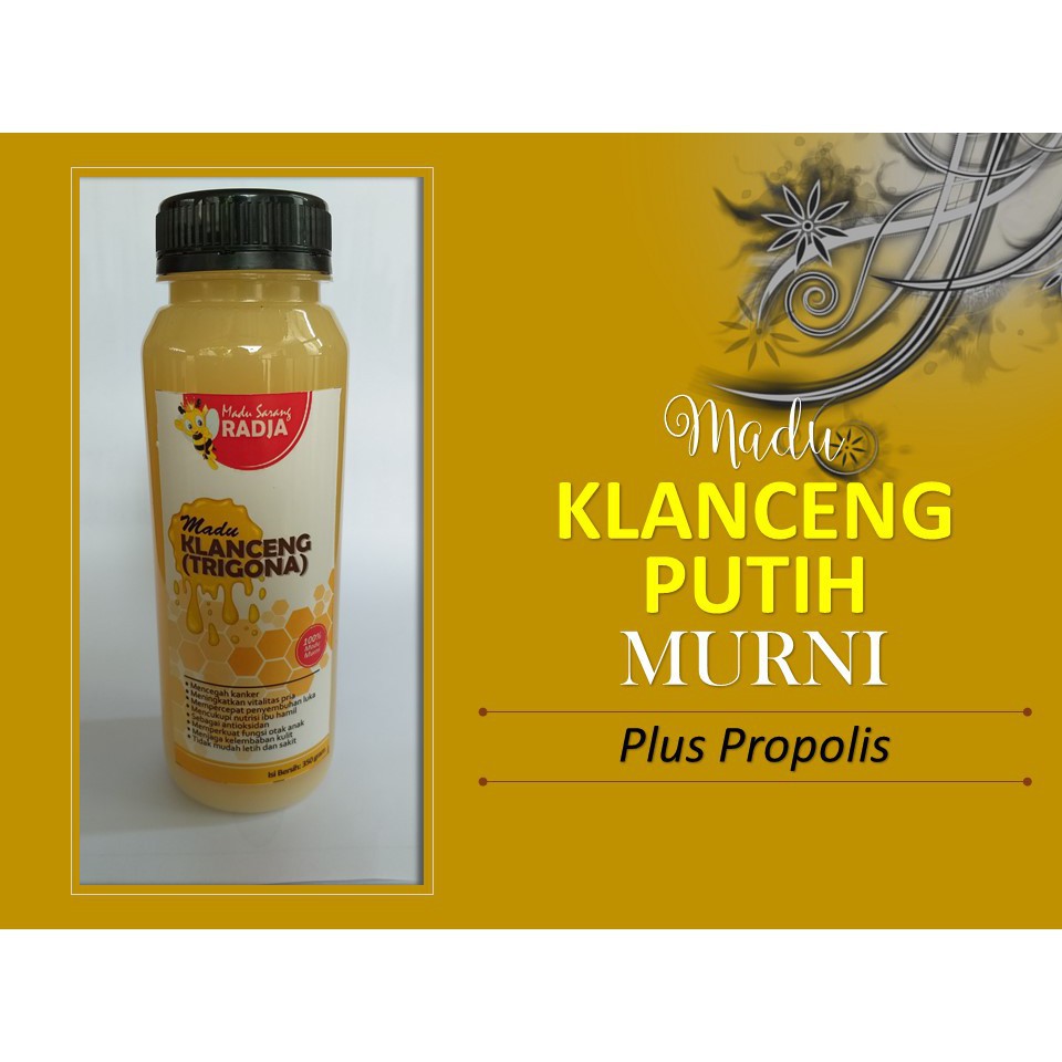 

MADU KLANCENG PUTIH / MADU MURNI 700 gram Free ongkir