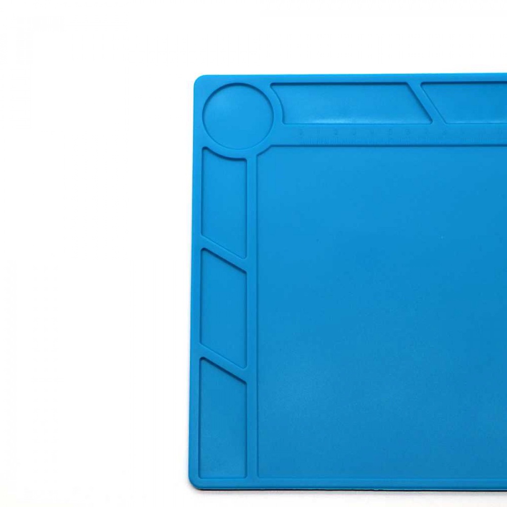 Heat Insulation Working Mat 34 x 23 cm Biru