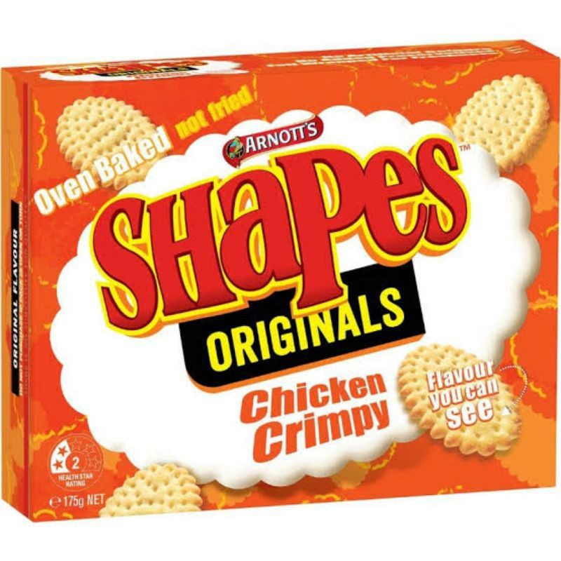 

Shapes Arnotts chicken crimpy / shapes australia