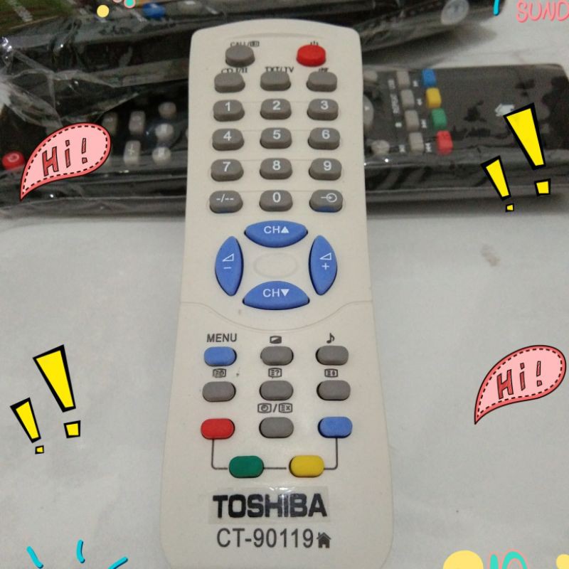 REMOT TV TOSHIBA TABUNG