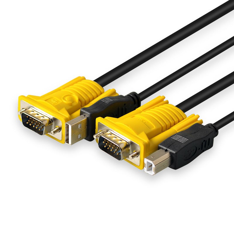 Cable kvm usb 3m - Kabel kvm switch usb 2.0 3 meter