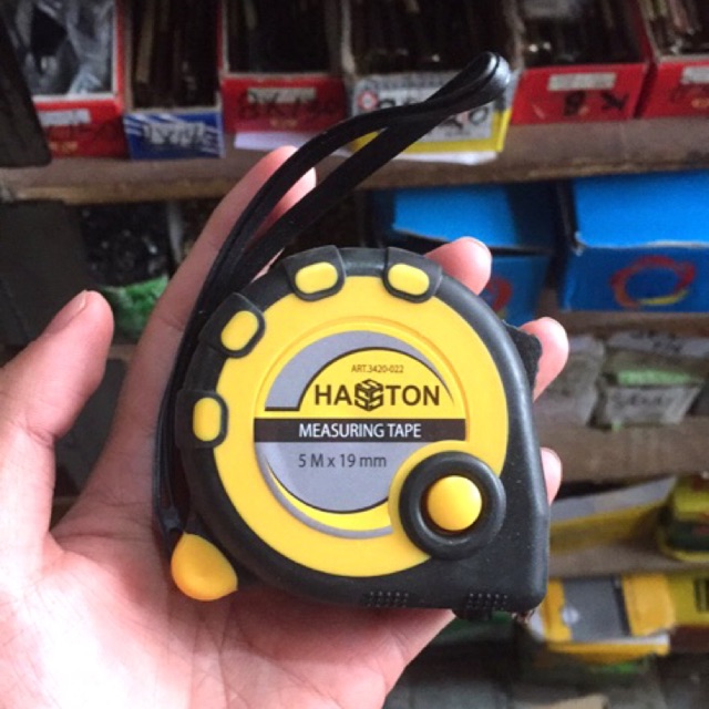 Meteran Magnet 5 meter Hasston Roll Meter 5mtr