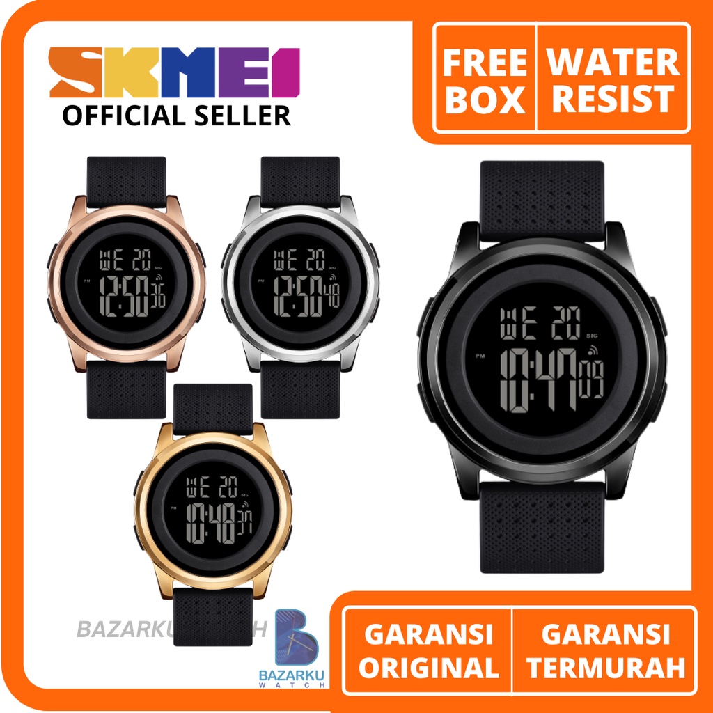 Jam Tangan Pria Skmei 1502 Jam Skmei Jam Tangan Skmei Jam Tangan Karet Skmei Jam Tangan Digital Skmei