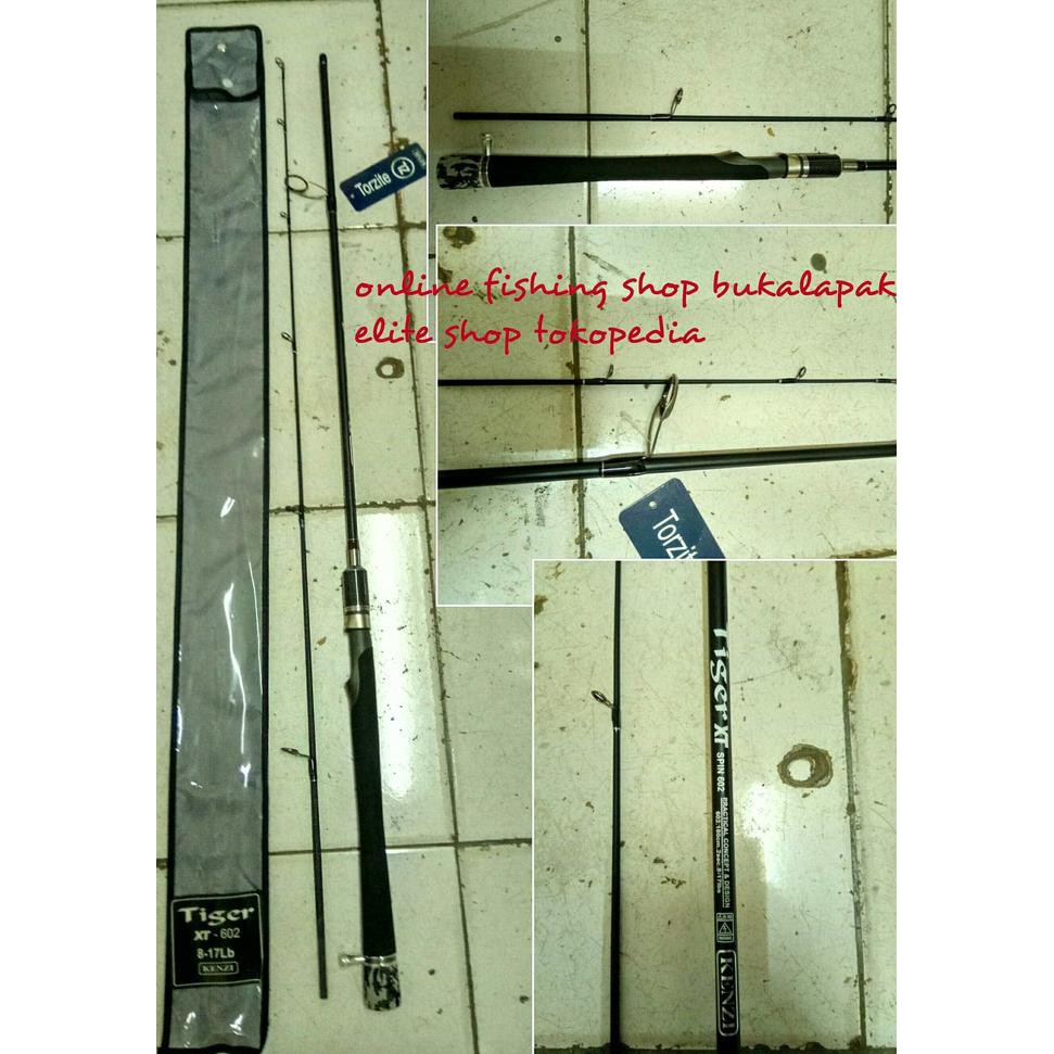 Joran Spinning Kenzi Tiger Xt 180 8-17Lb "Harga Promo"