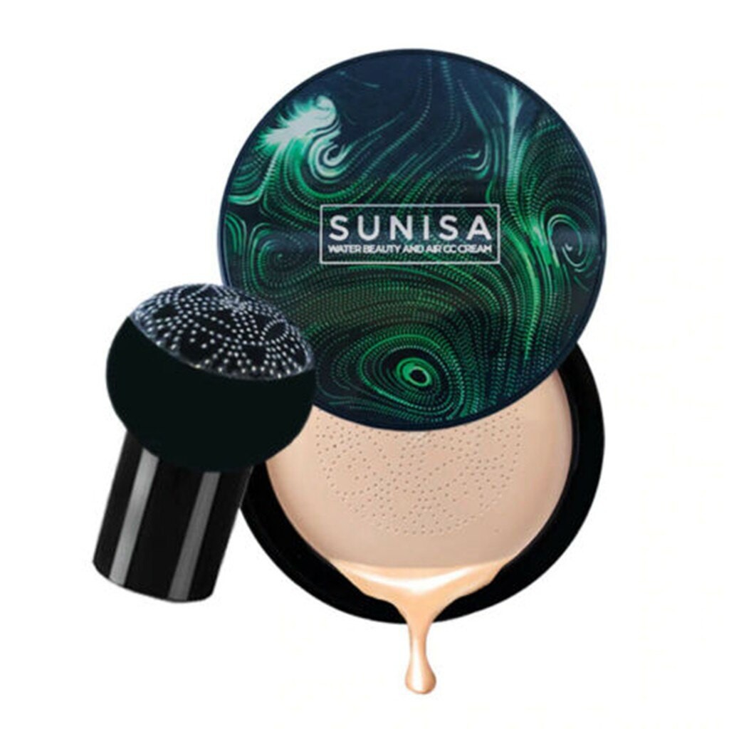 Sunisa/Bedak Korea Anti Air Sunisa BB Cream Air Cushion Moisturizing /Foundation