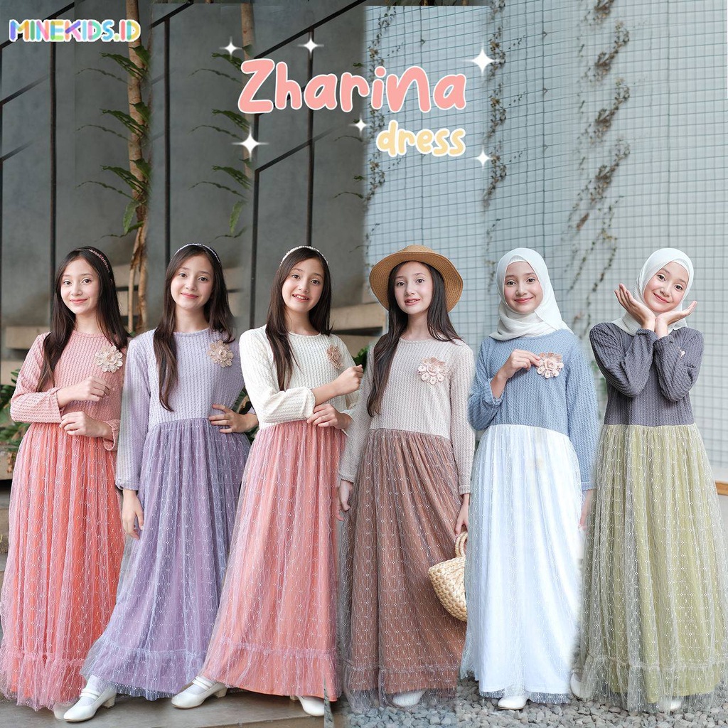 Dress Zharina long dress by Minekids