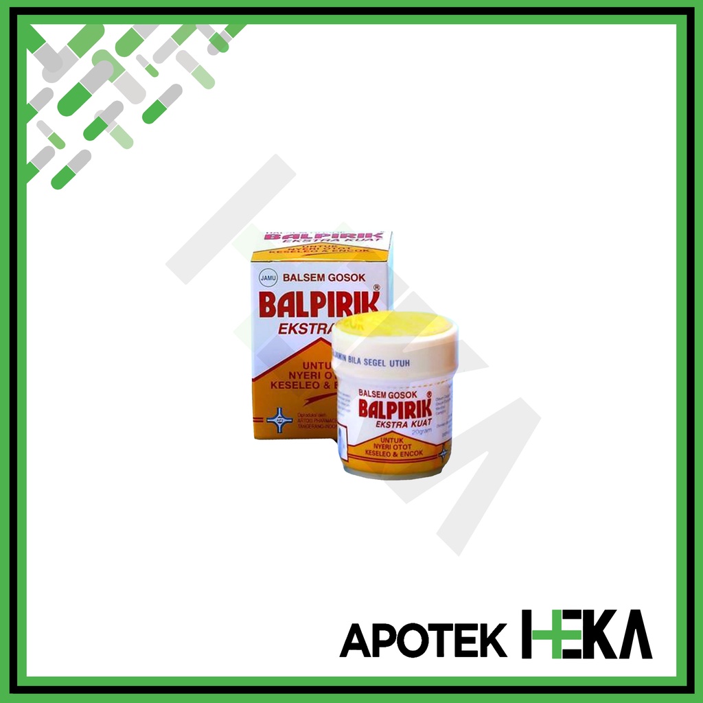 Balpirik Balsam - Balsem Gosok Aromaterapi 20 g (SEMARANG)