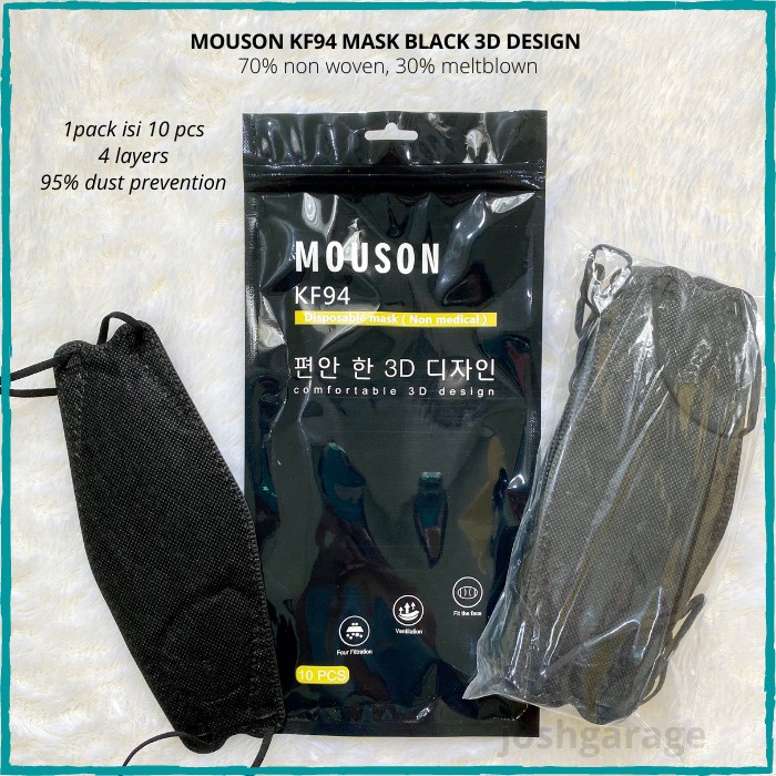Masker Unisex Mouson KF94 Mask 3D Design