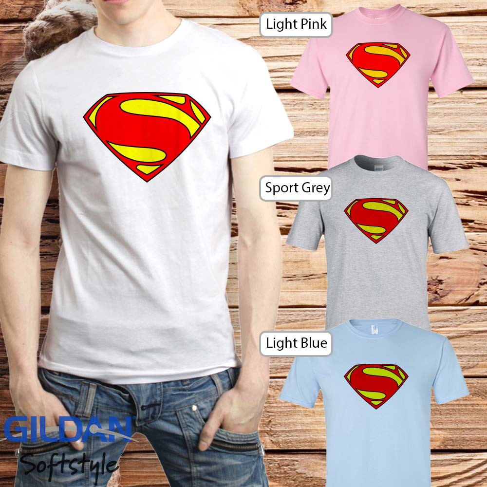 kaos anak/dewasa superhero superman 11