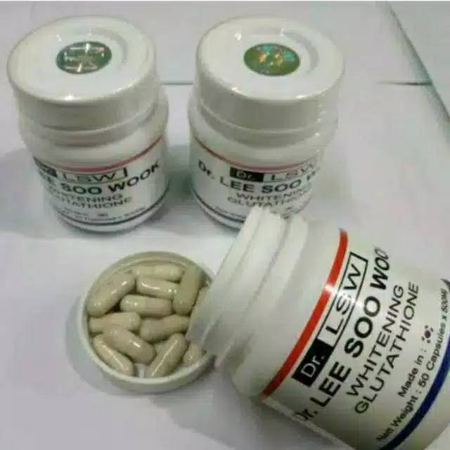 Paling Laris Obat Lsw Dr Lee Soo Wook Pemutih Badan Asli Herbal Shopee Indonesia