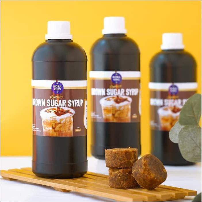 

BROWN SUGAR SIRUP BOBA KING / BOBA KING GULA AREN 1 LITER