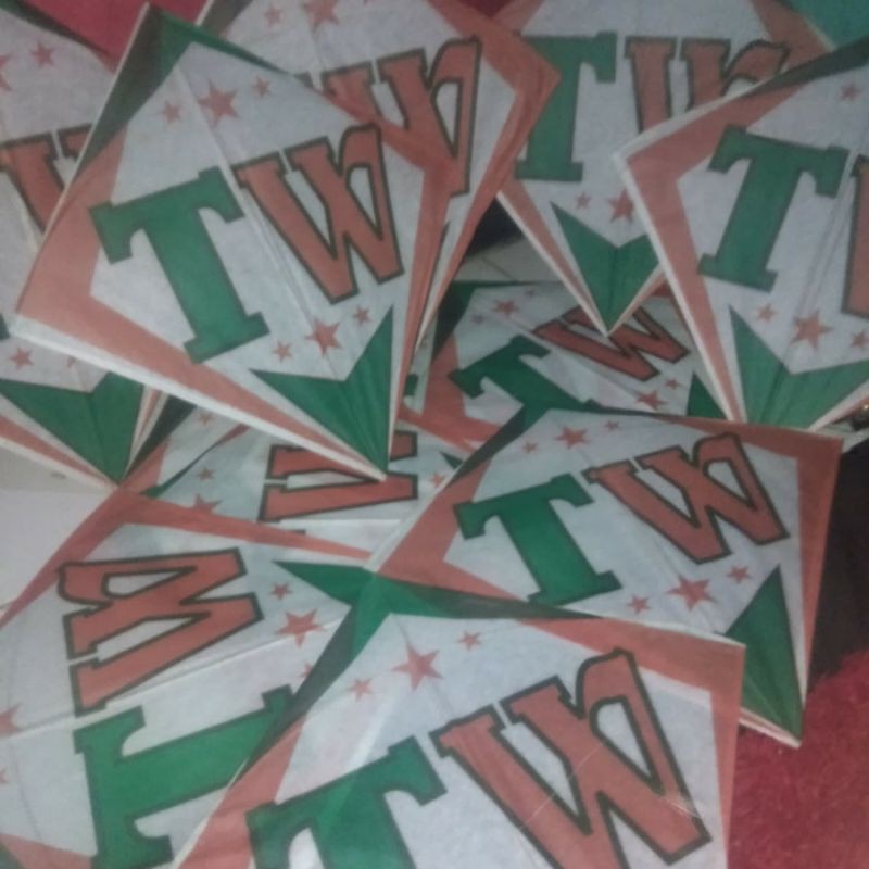 50 pc Layangan Kertas Sablon / Layangan aduan / Layangan Murah / Grosir Layangan