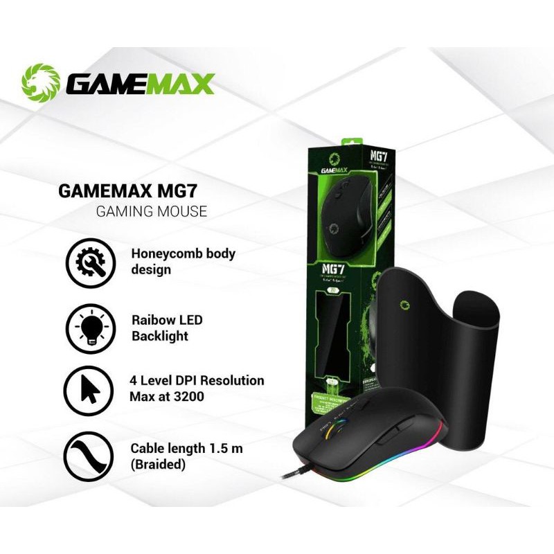 GAMEMAX MG 7 MG7 2IN1 Gaming Mouse