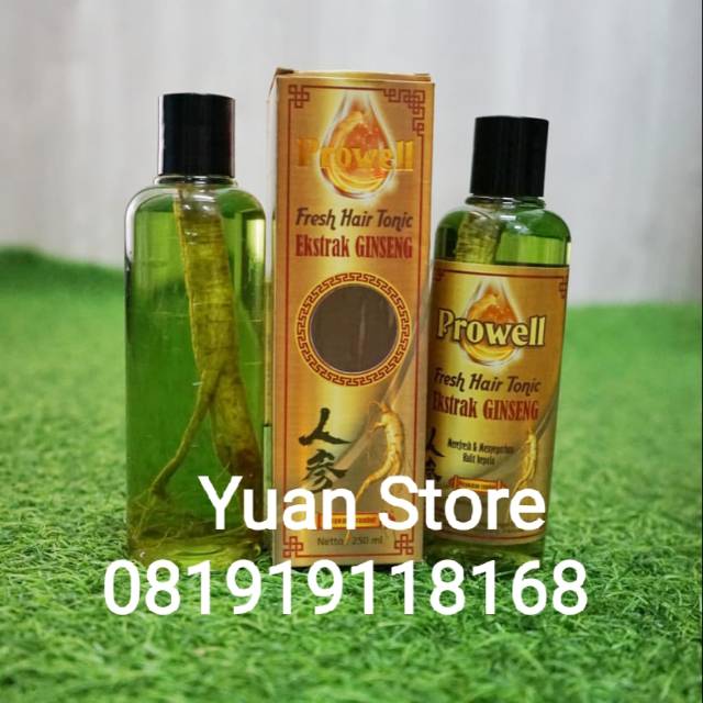 Hair Tonic Ginseng Asli