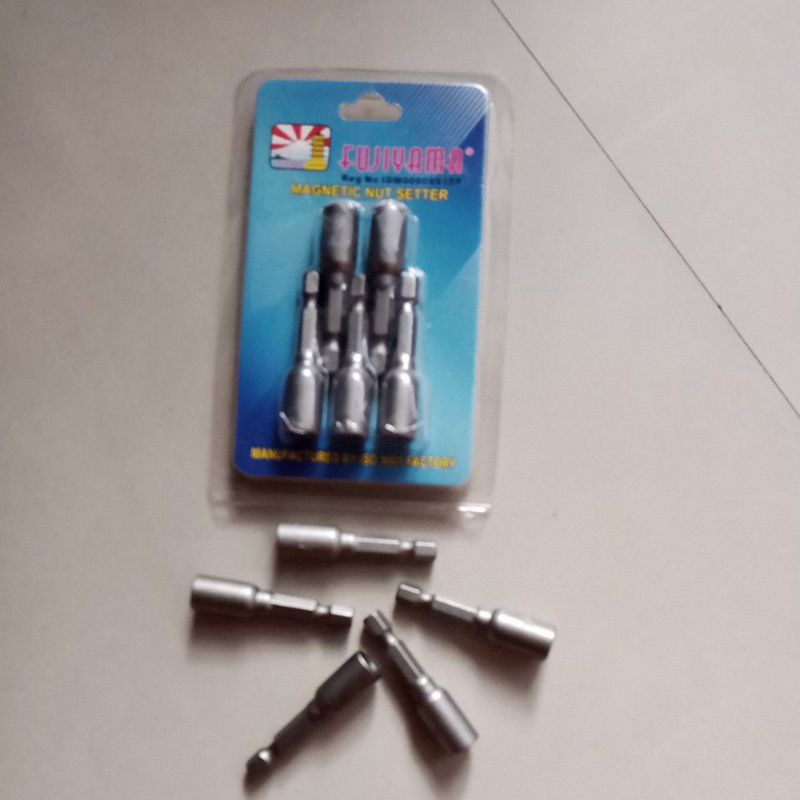 Mata kunci roofing magnet / magnetic nut setter / kunci baut drealing