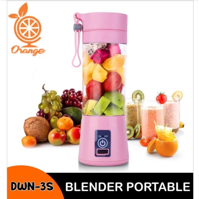 Blender Juice Cup Blender Mini Blender Portable Usb Blender Juicer Alat Pembuat Jus Buah