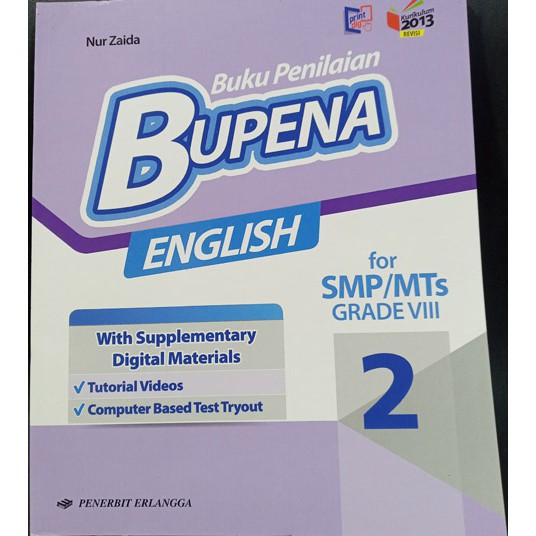 Bupena English Kelas 8