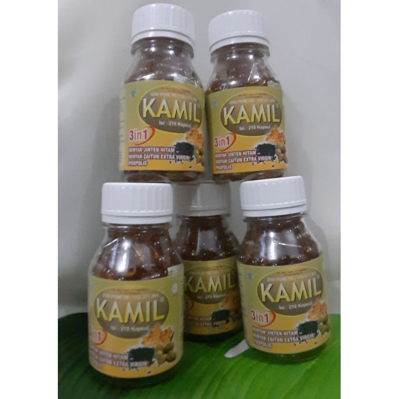 Herbal kamil 3 in 1(Jinten Hitam, Zaitun, Propolis)