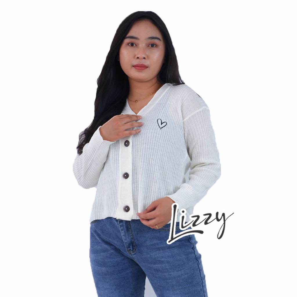 Cardigan Wanita Outer Lengan Balon Terlaris Murah Batok Jumbo P9K0 Style Tebal Fashion Muslim Kekini