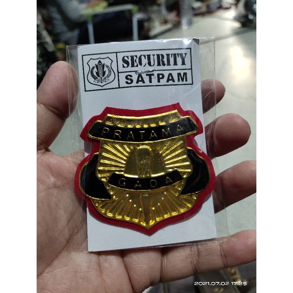 

PIN GADA PRATAMA SECURITY BESAR BELAKANG PAKU