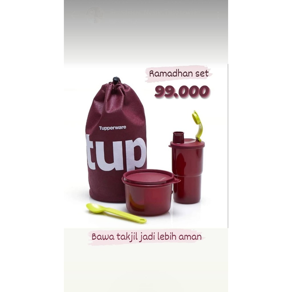 PROMO TUPPERWARE  Tupperware Special Ramadhan