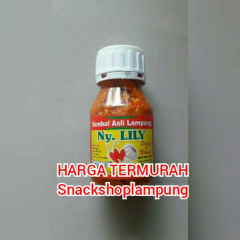 TERMURAH Sambal Sambel Bawang lampung Ny Lily Asli lampung Enak