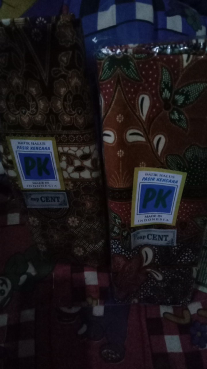 Sarung Murah Bagus  Batik Wanita Cap Cent Sudah Jahit Siap Pakai