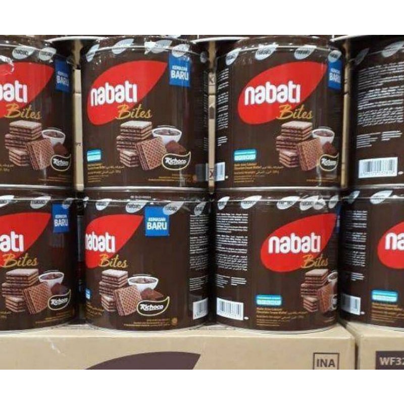 NABATI KALENG COKLAT ROTI KALENG BISKUIT WAFER MAKANAN IDUL FITRI CEMILAN LEBARAN