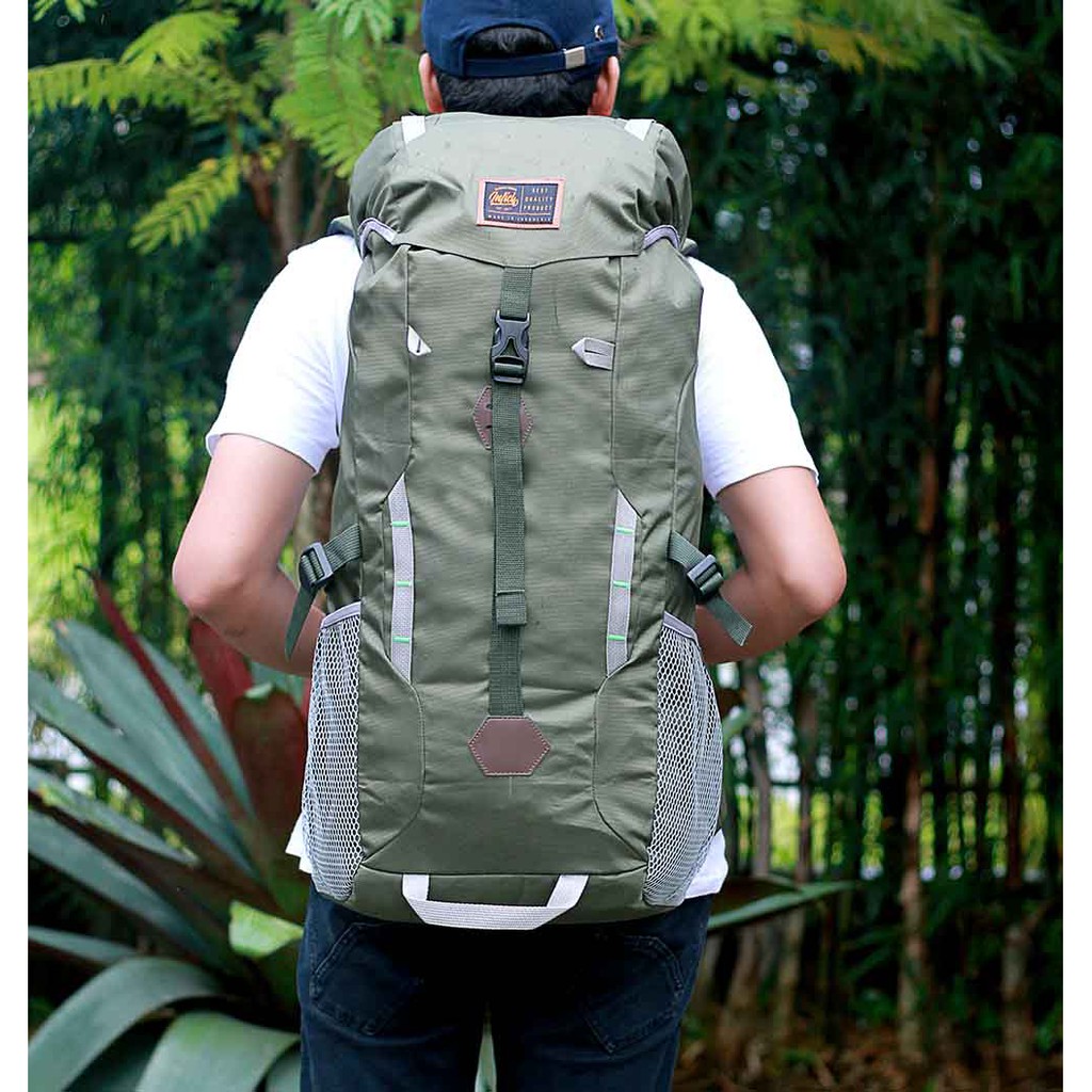 Ransel Gunung Outdoor Pria Backpack Carier Tas Punggung Keril Inficlo Raincover