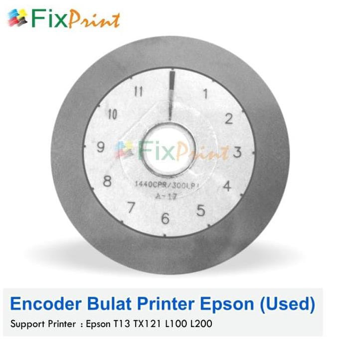 ENCODER BULAT EPSON T13 T13X TX121 TX121X L100 L200, TIMING DISK T13 ORIGINAL