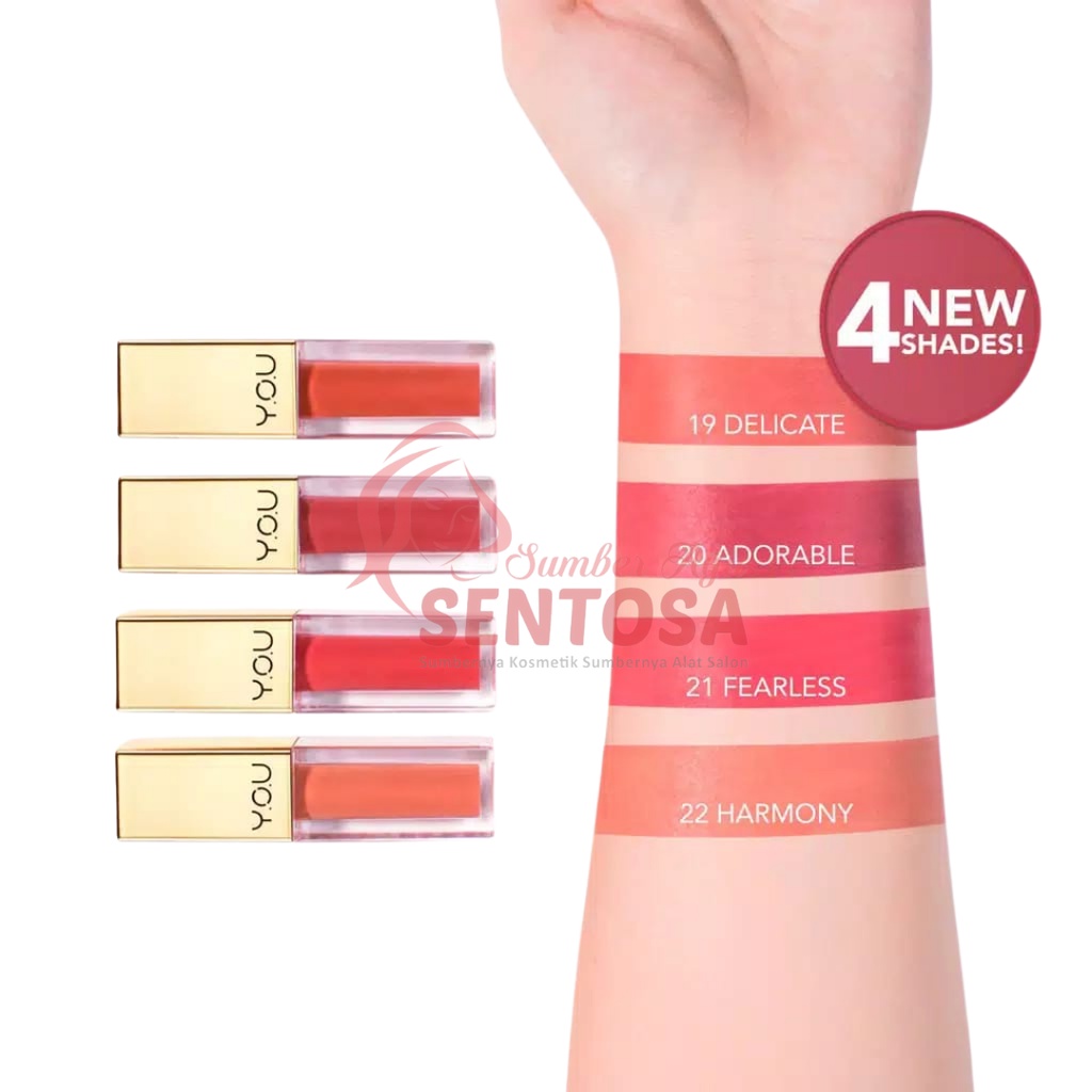 YOU ROUGE VELVET MATTE LIP CREAM 4,5GR