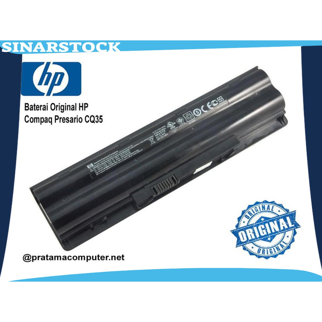 Original Baterai Laptop Compaq Presario CQ35 CQ35-100 CQ35-200 Series