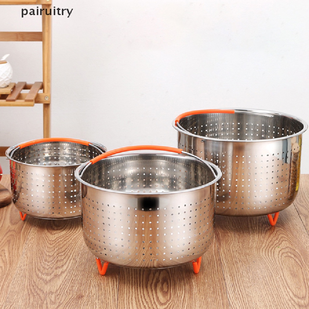 Keranjang Steamer Bahan Stainless Steel Untuk Panci Instan 3 / 6 / 8 Qt PRT