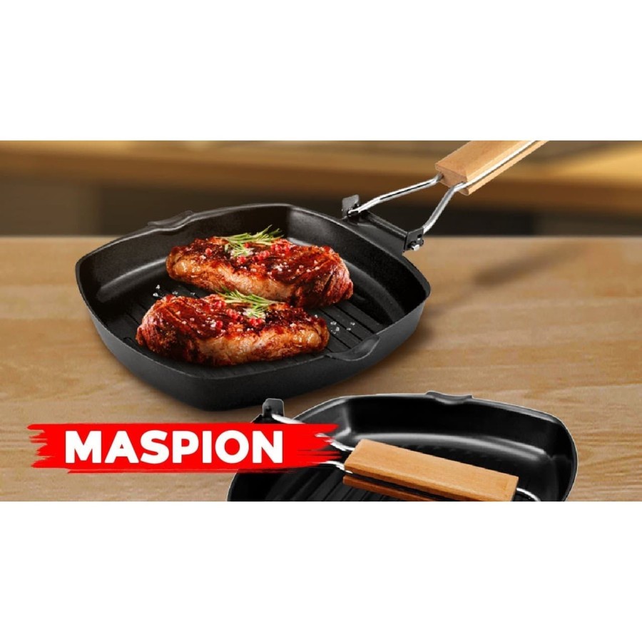 MASPION Grill Pan YASUKI Grill Pan Non Stick 28 cm