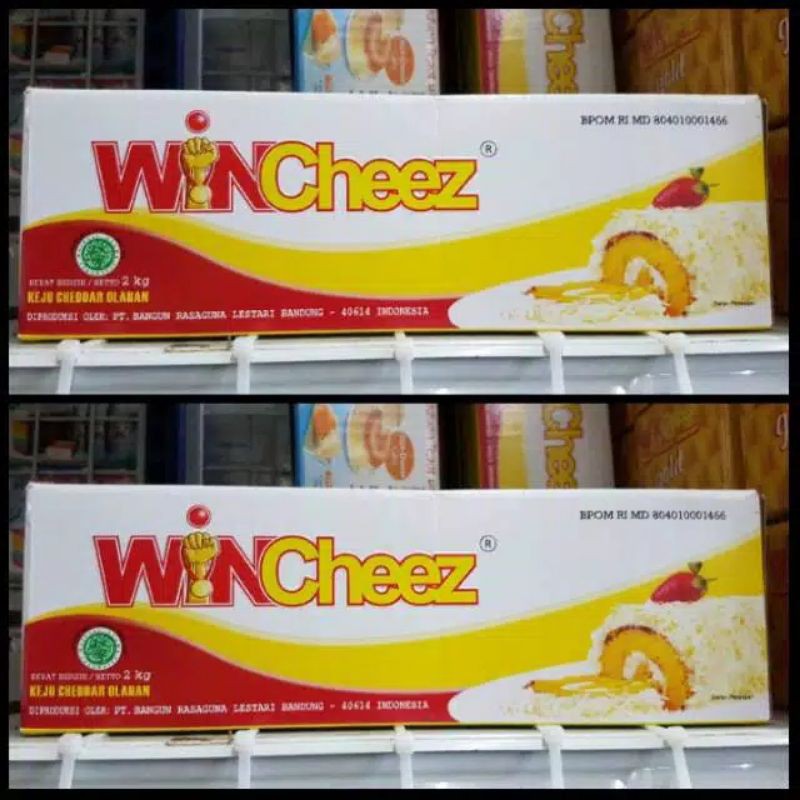 

Wincheez keju cheddar olahan 2 kg