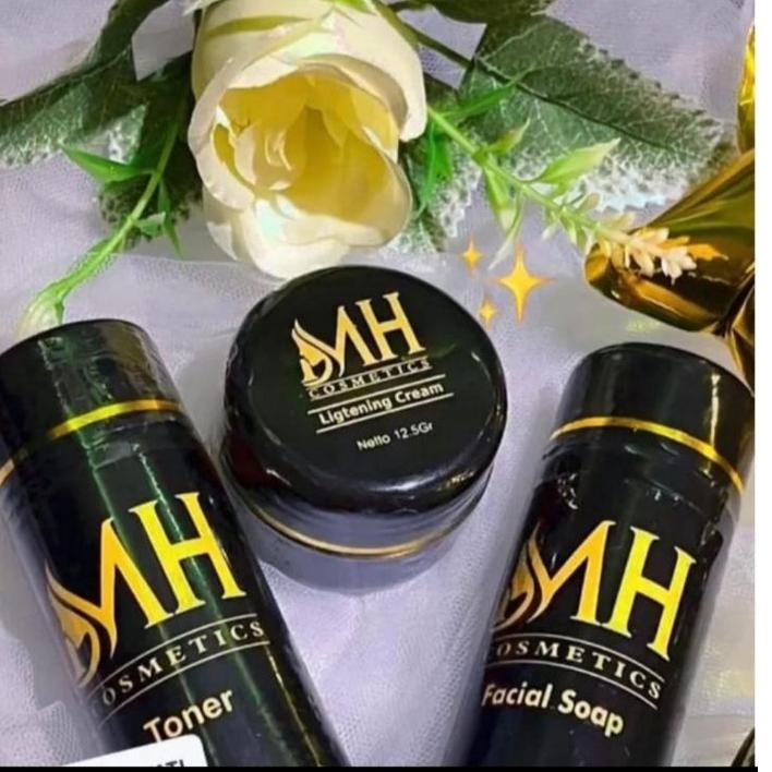 す MH KOSMETIK/MH COSMETICS LIGTENING CREAM 100% ORI の