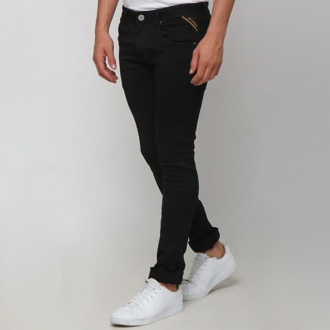 Boy London Celana Jeans Pria Original - Black Slim Fit