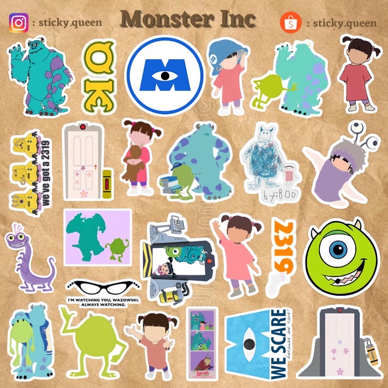 

STICKER TUMBLR MONSTER INC