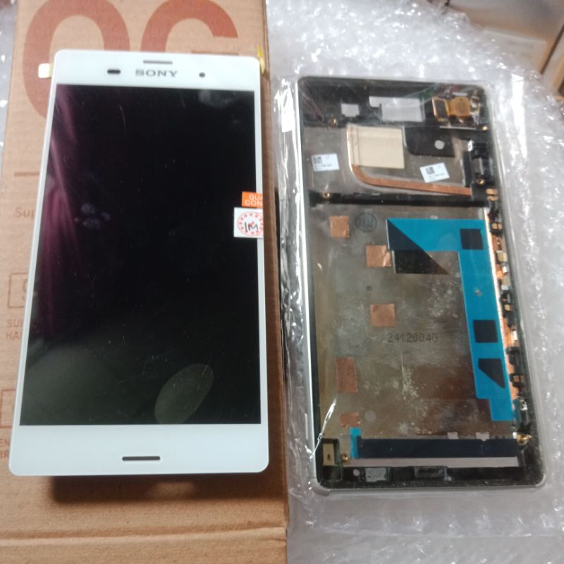 LCD PLUS FRAME SONY XPERIA Z3 / WHITE