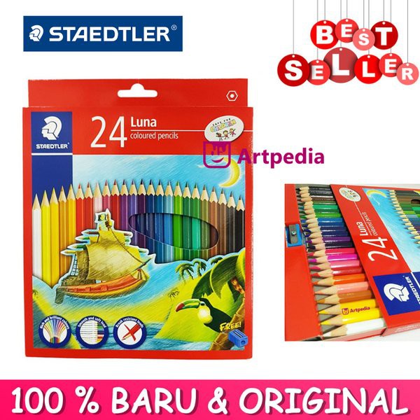 

Free Ongkir Pensil warna Staedtler Luna set 24 - Panjang - Pensil murah - staedler Diskon