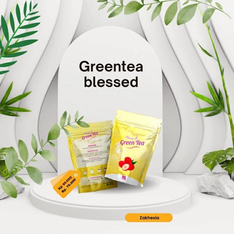 

NRHT Blessed Slimming tea | Greentea leci | teh pelangsing | Teh diet | BPOM ☾ 92