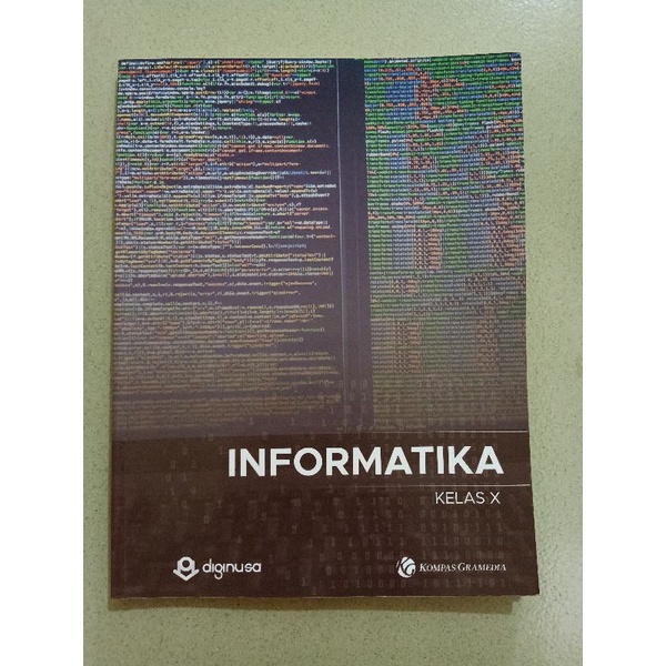 

Buku Komputer/Informatika Kelas 10 / X