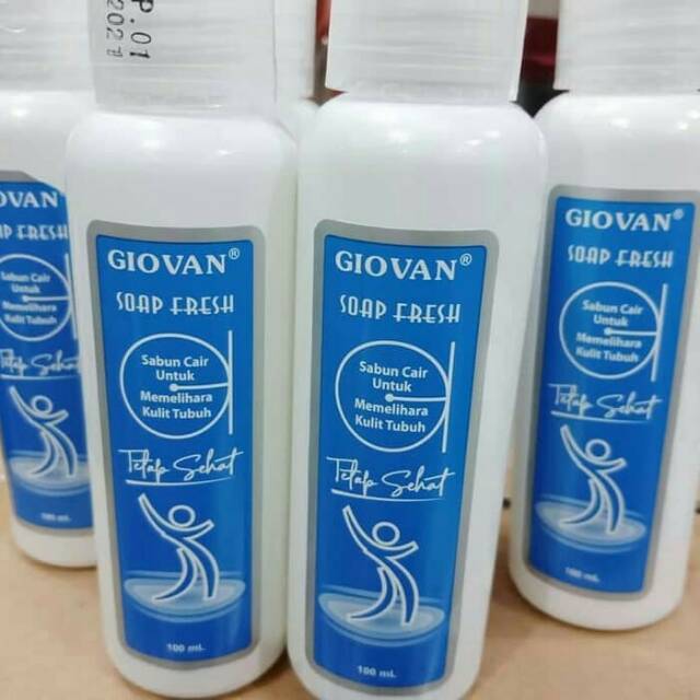 Giovan fresh soap 100ml sabun giovan biru
